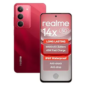 realme 14x 5g , red